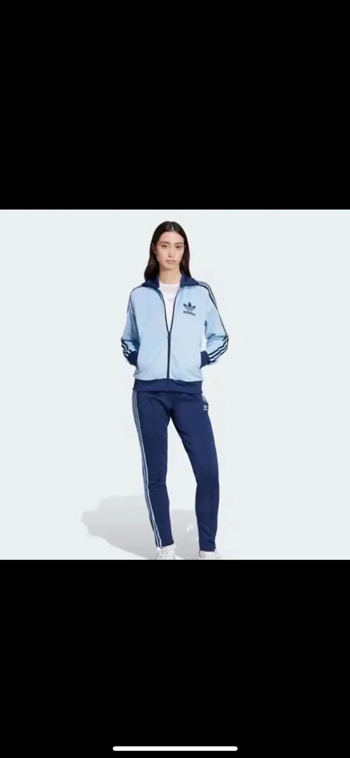 아디다스 일본 베켄바우어 트랩탑 져지 우먼스 스카이블루 상품이미지3