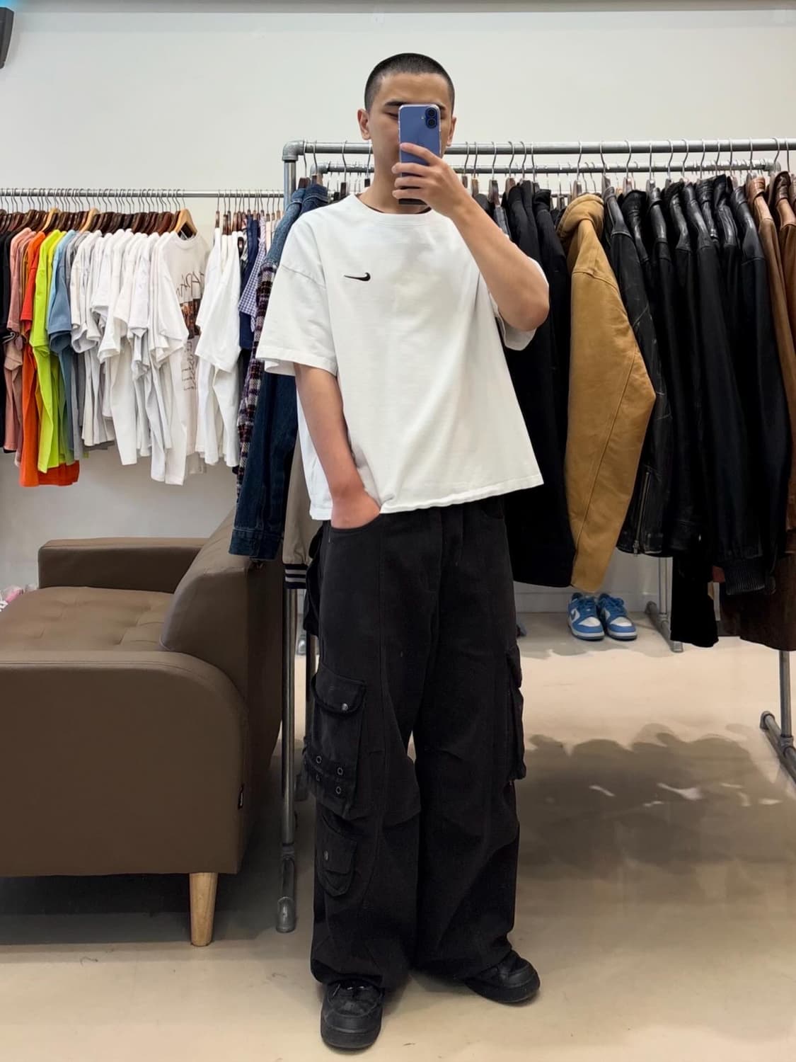 나이키x스투시 월드투어 반팔 상품이미지8
