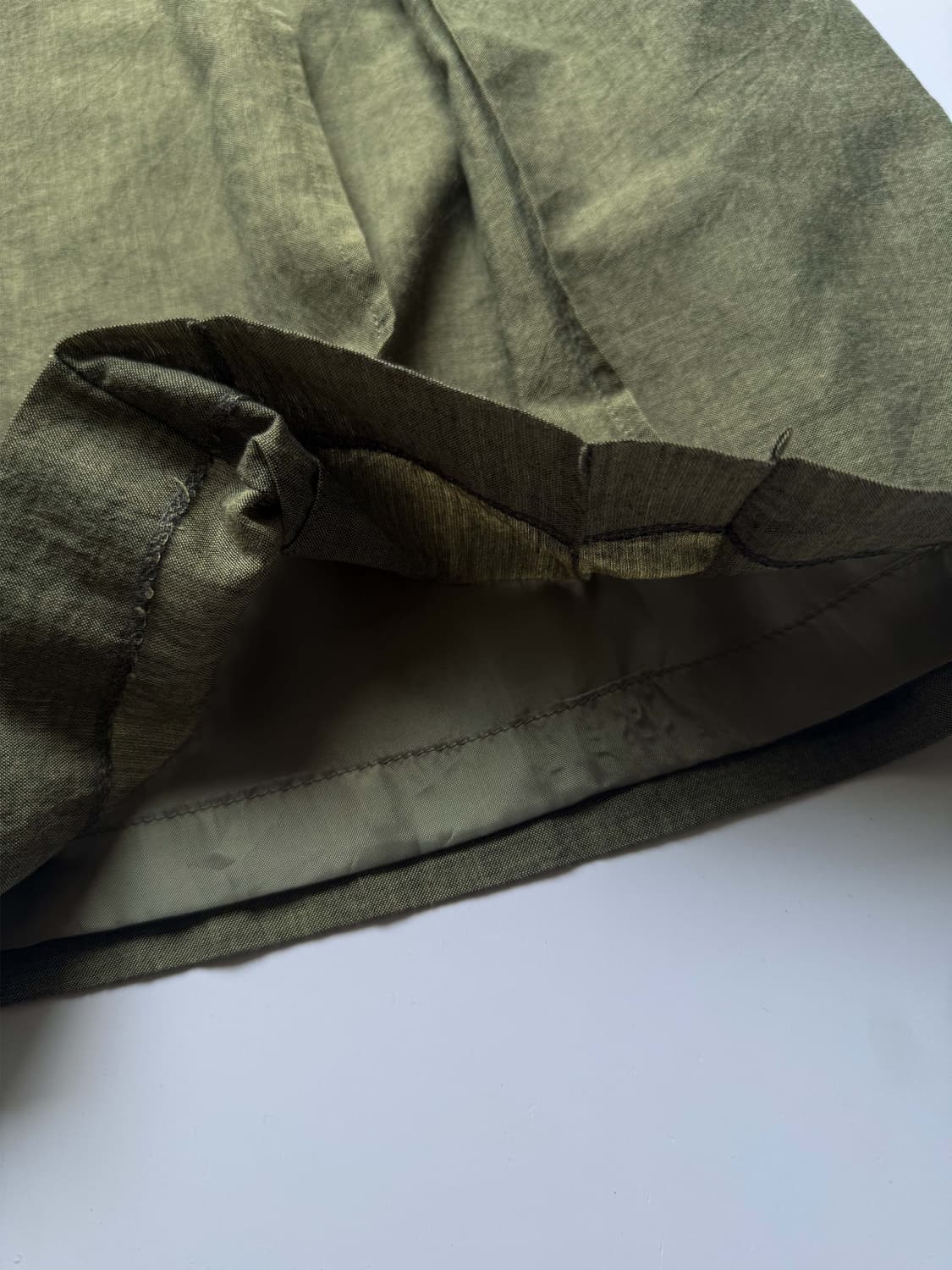 Khaki Embroidered Skirt 0199 상품이미지2