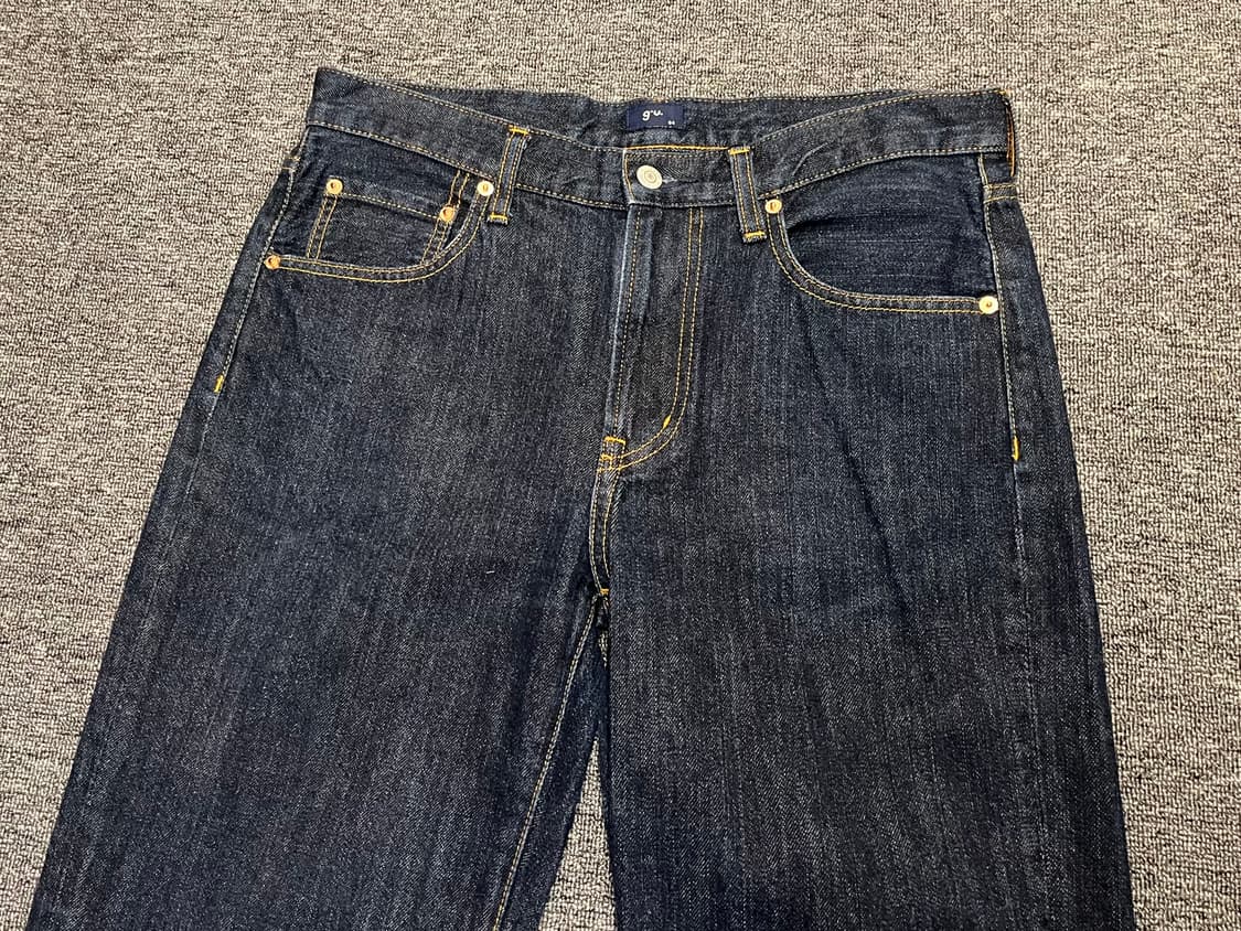 [32~33] GU 지유 스트레이트핏 데님진  상품이미지2