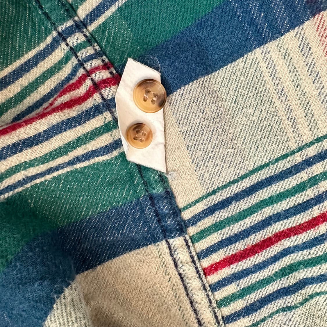 미츠미네 이탈리아 메이드 플란넬 셔츠 상품이미지4