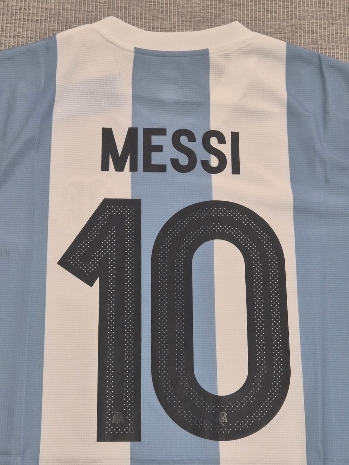 아르헨티나 국대 메시 유니폼 L사이즈 50주년 기념 상품이미지7