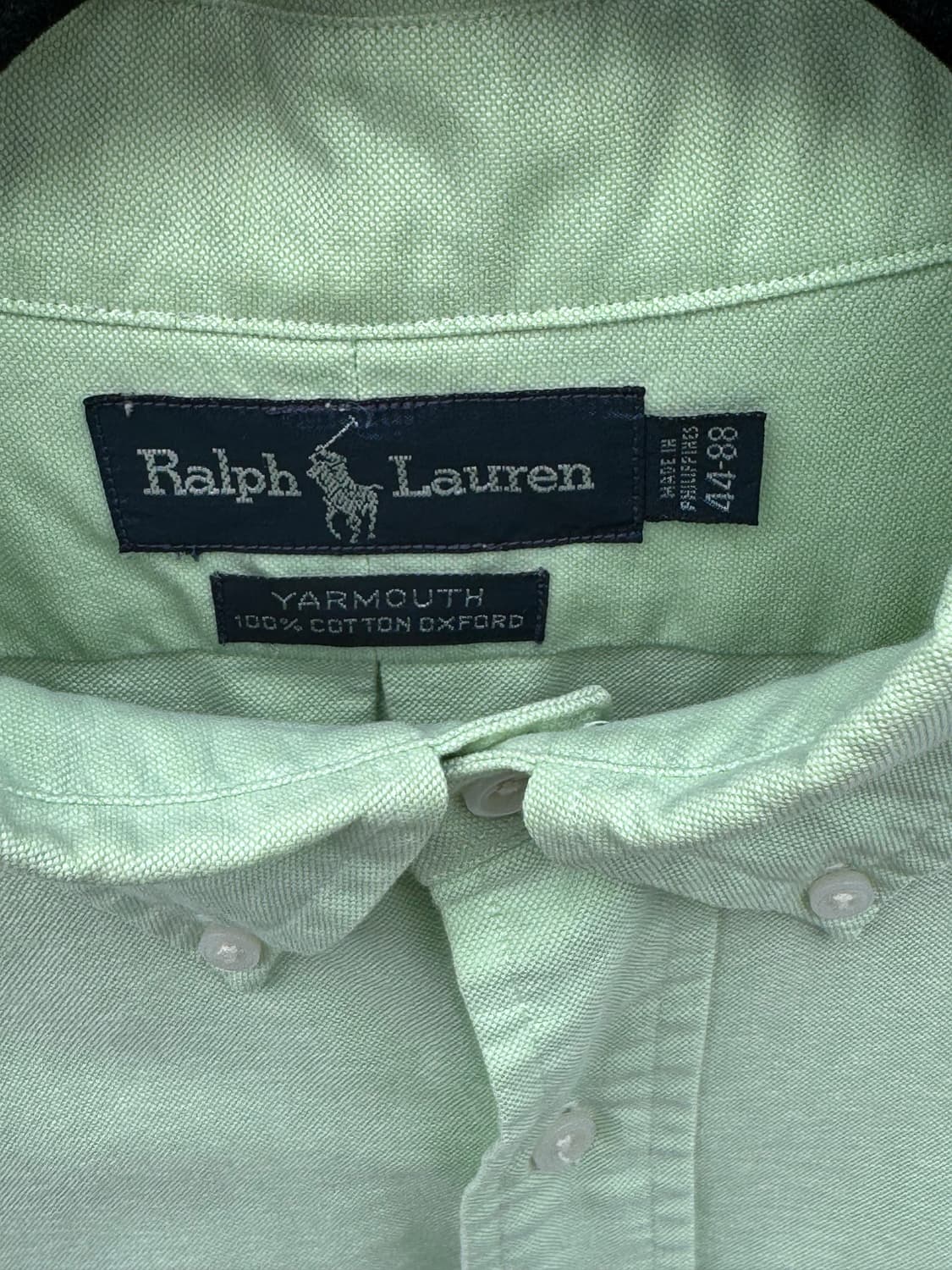 Ralhp Lauren Solid Shirt (Yellow-Green) 상품이미지3