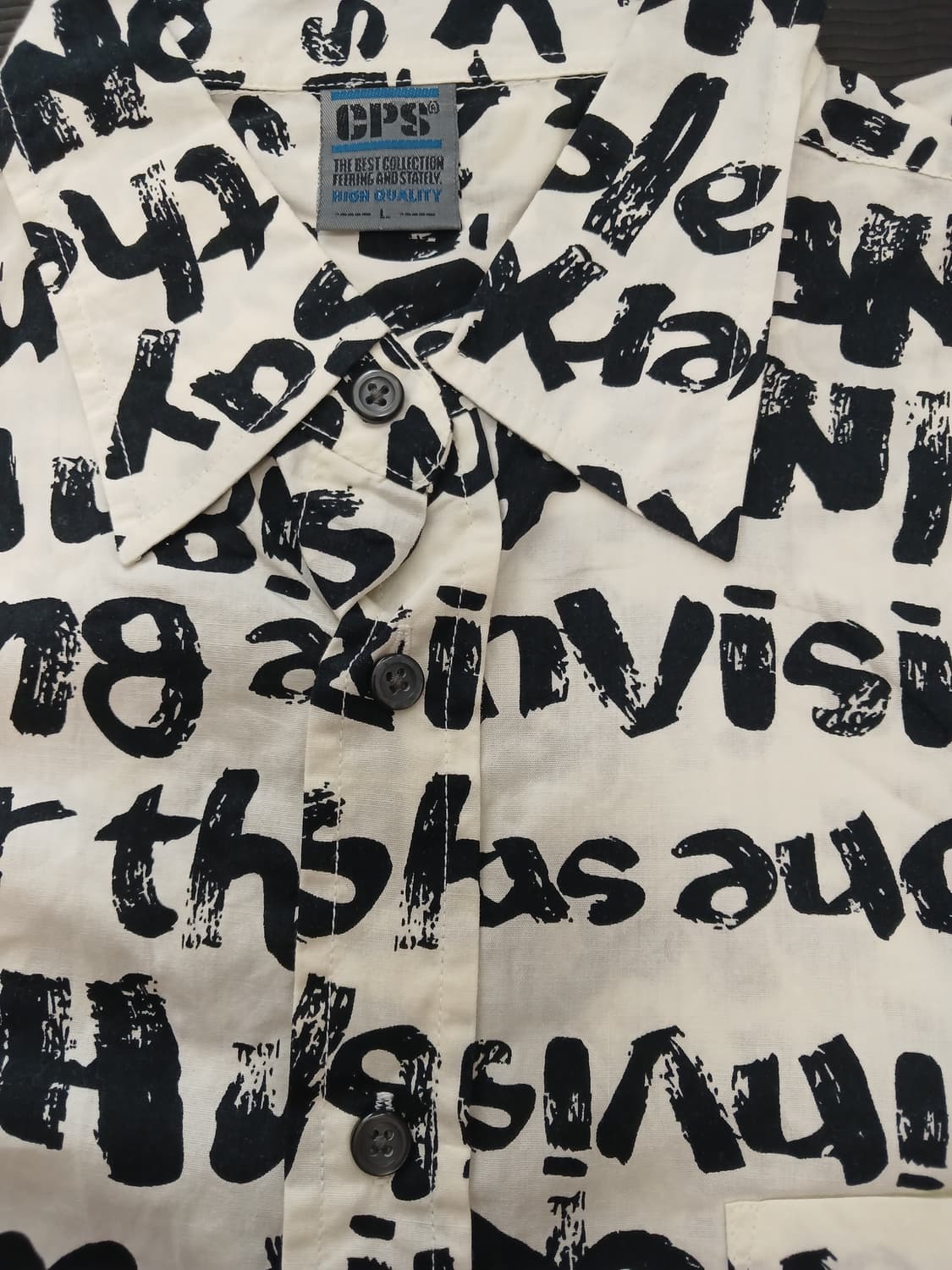 Cps 알파벳 로고 셔츠 상품이미지2
