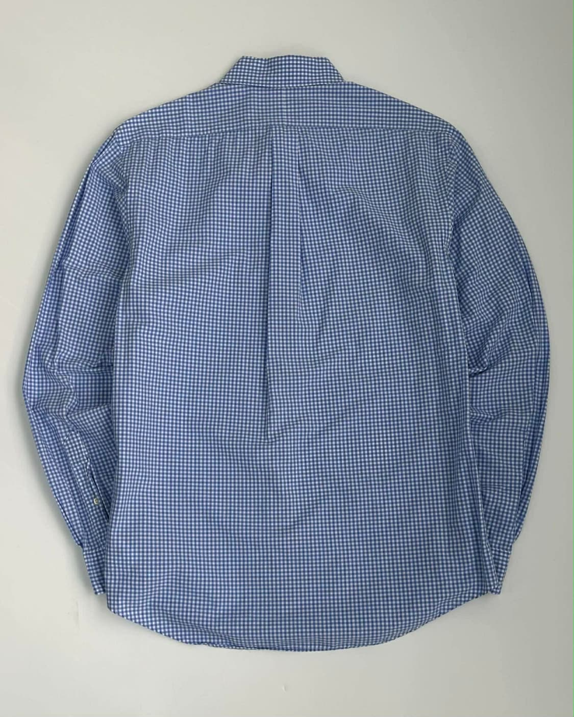 [L] 폴로 랄프로렌 깅엄 체크 셔츠 블루 상품이미지2