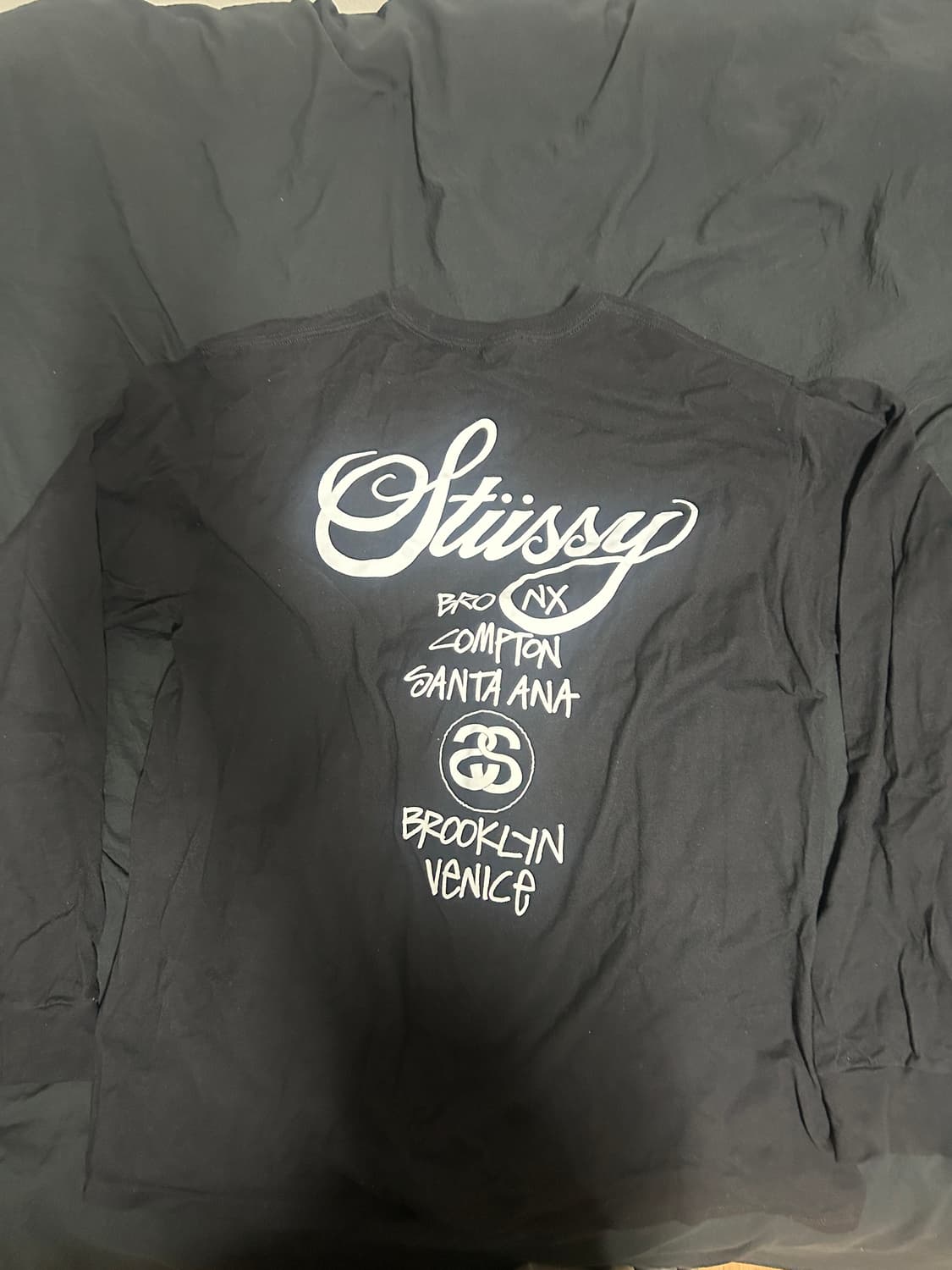 스투시 월드투어 롱슬리브 티셔츠 XL 상품이미지2