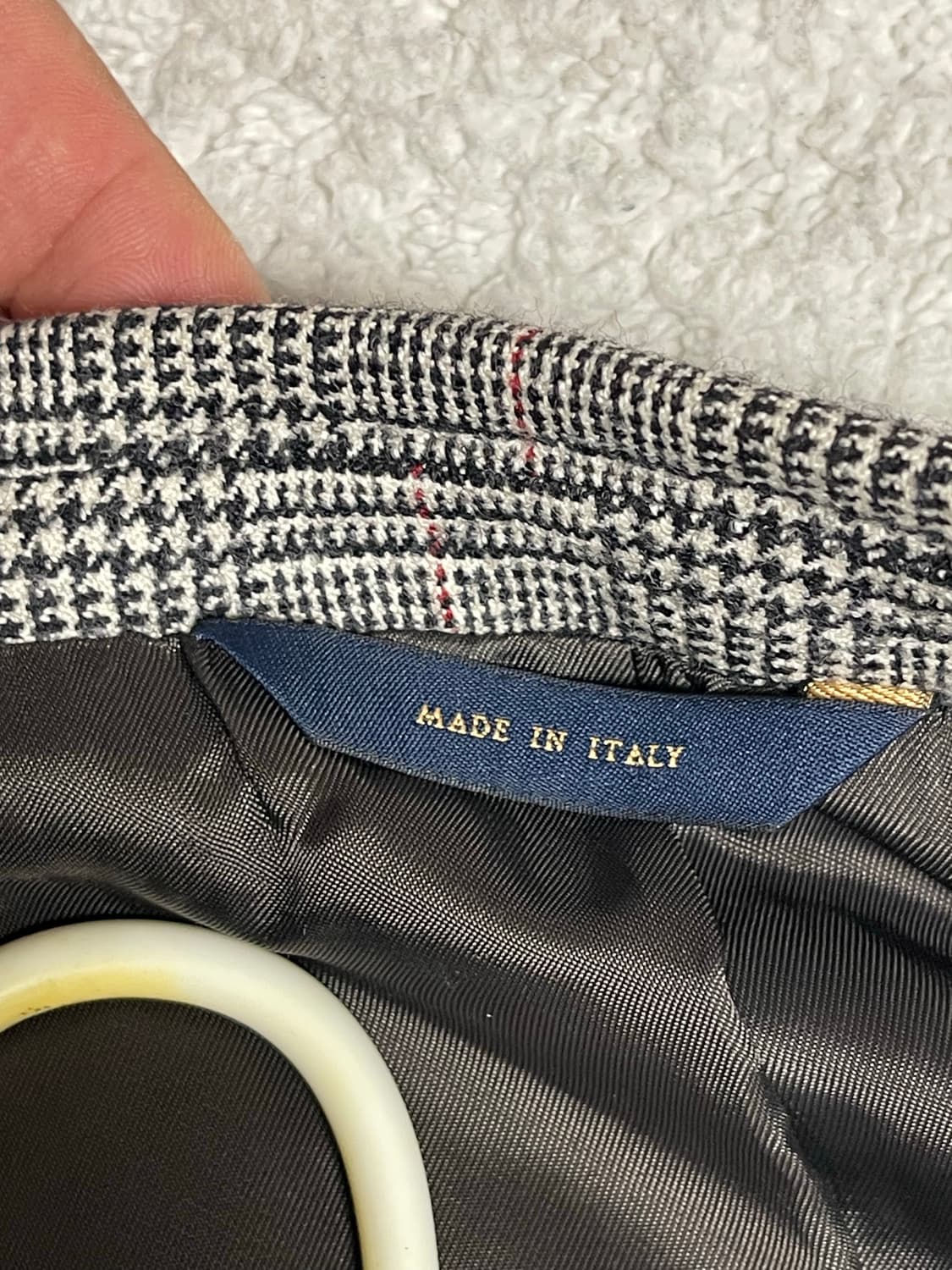 브룩스브라더스 로로피아나 질랜더 원단 글렌체크 블레이저 자켓 40R(1 상품이미지9