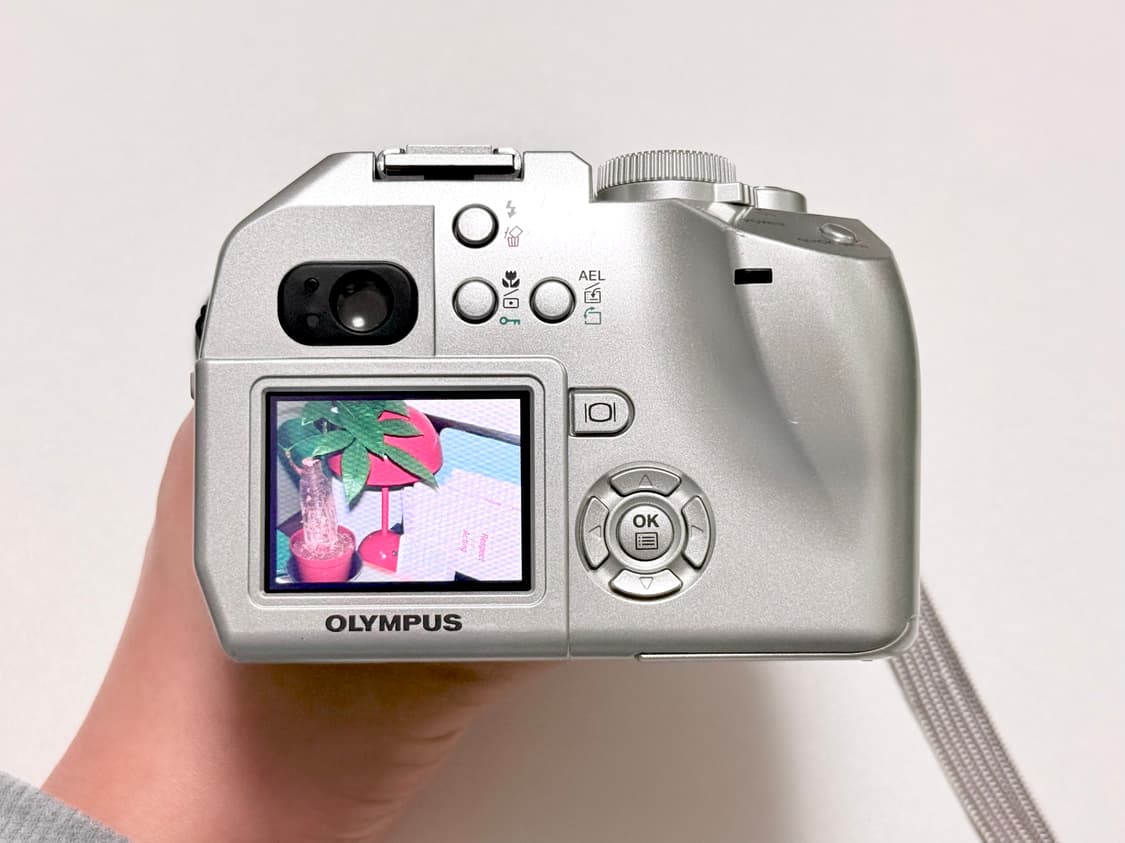 올림푸스 카메디아 C5000 빈티지 디지털카메라 상품이미지2