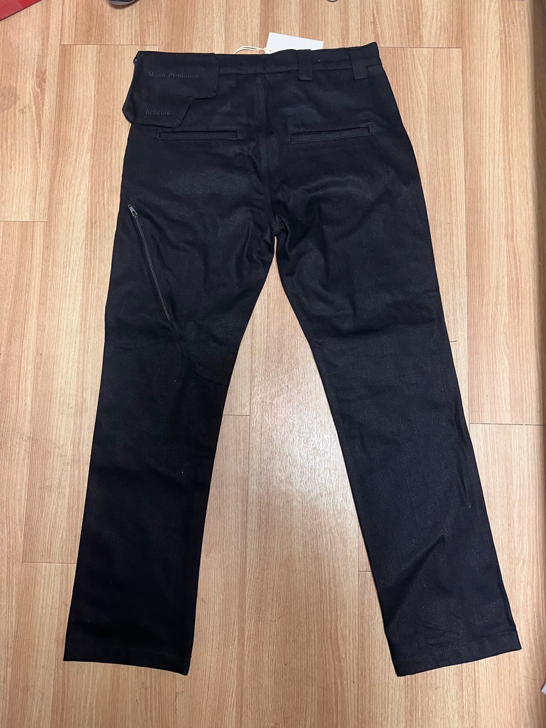 MPa WALLET RAW DENIM PANTS (BLACK) 상품이미지3