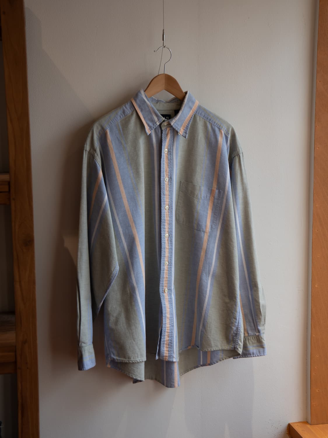 90’s GAP 갭 스트라이프 셔츠 상품이미지3