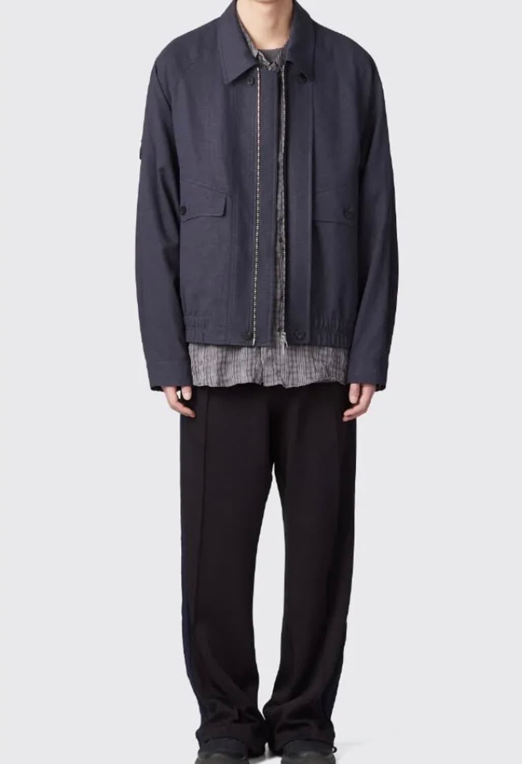 해칭룸 롤링 자켓 페이드 네이비 (rolling jacket fade) 상품이미지1
