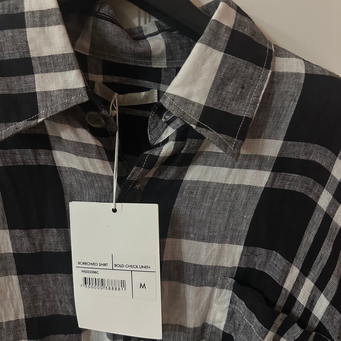 [M]스투시 아워레가시 보로우드 셔츠 새상품 상품이미지5