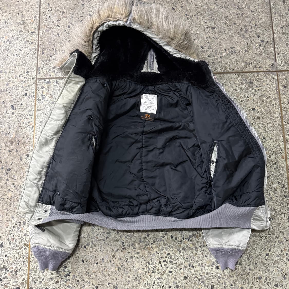 [M] 90s Alpha industries N2B 항공 점퍼 상품이미지2