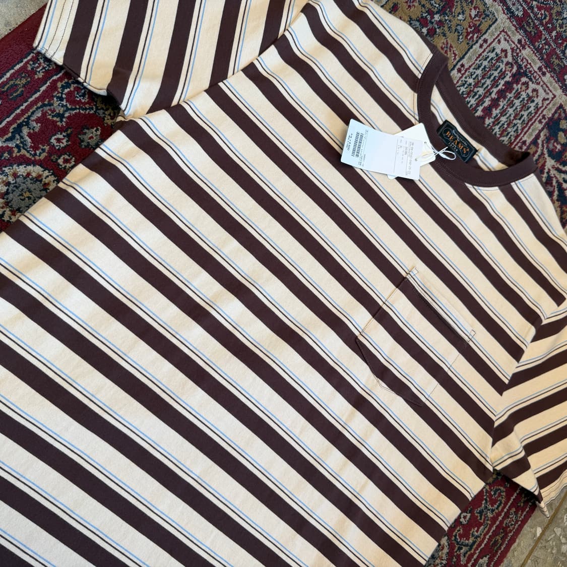 빔즈 플러스 스트라이프 티셔츠 [ 105 ] 상품이미지4