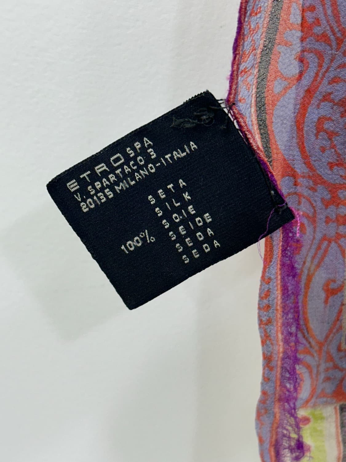 에트로 실크 스카프 상품이미지3
