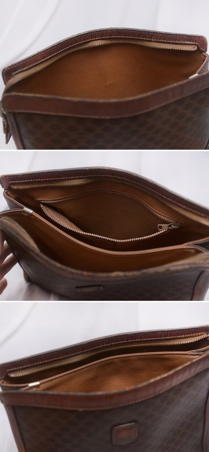 셀린느 (CELINE) 클래식 올드 마카담 모노그램 클러치백 상품이미지5