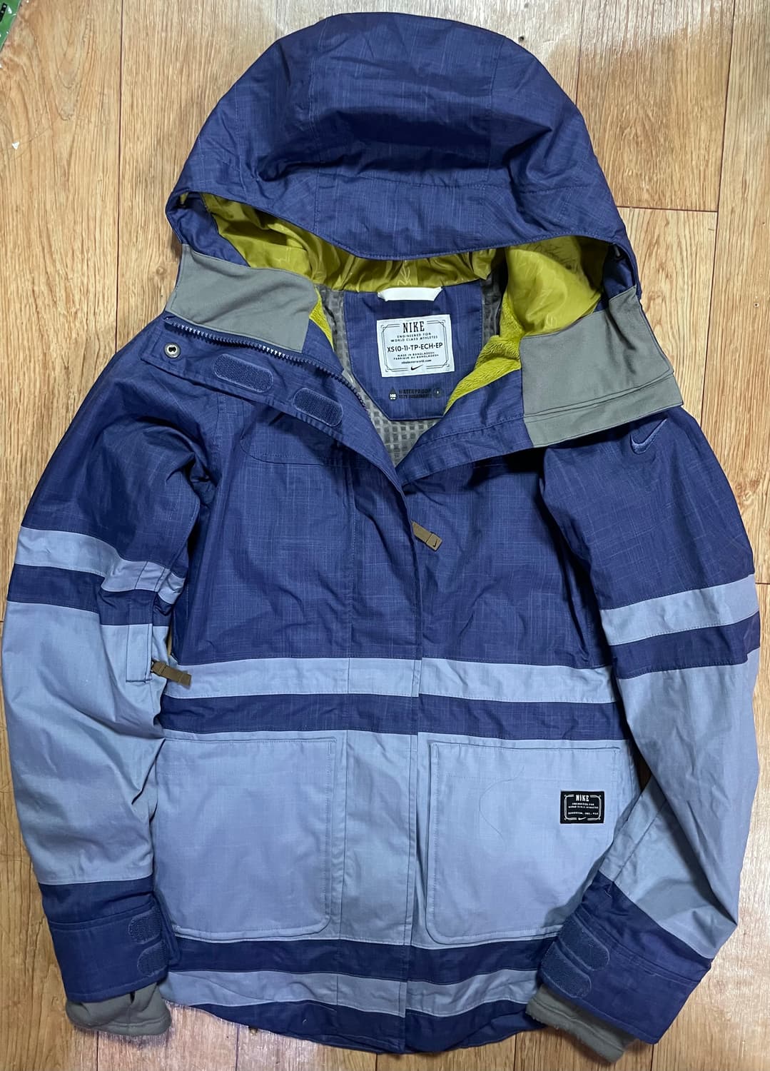 나이키 네이비 하늘 올드스쿨 바람막이 자켓 상품이미지1