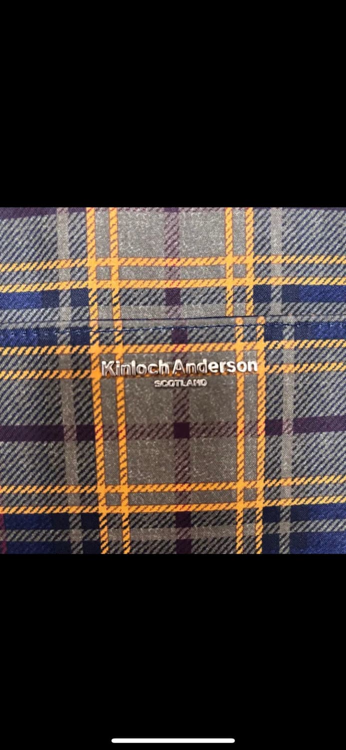 Kinloch Anderson 타탄체크 토트백 / 숄더백 상품이미지2