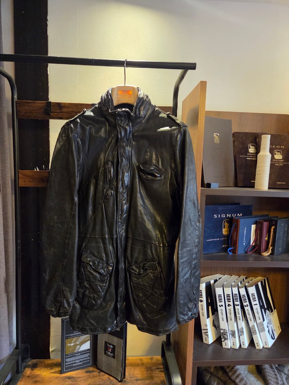 조르지오 브라토 램스킨 레더자켓 상품이미지5