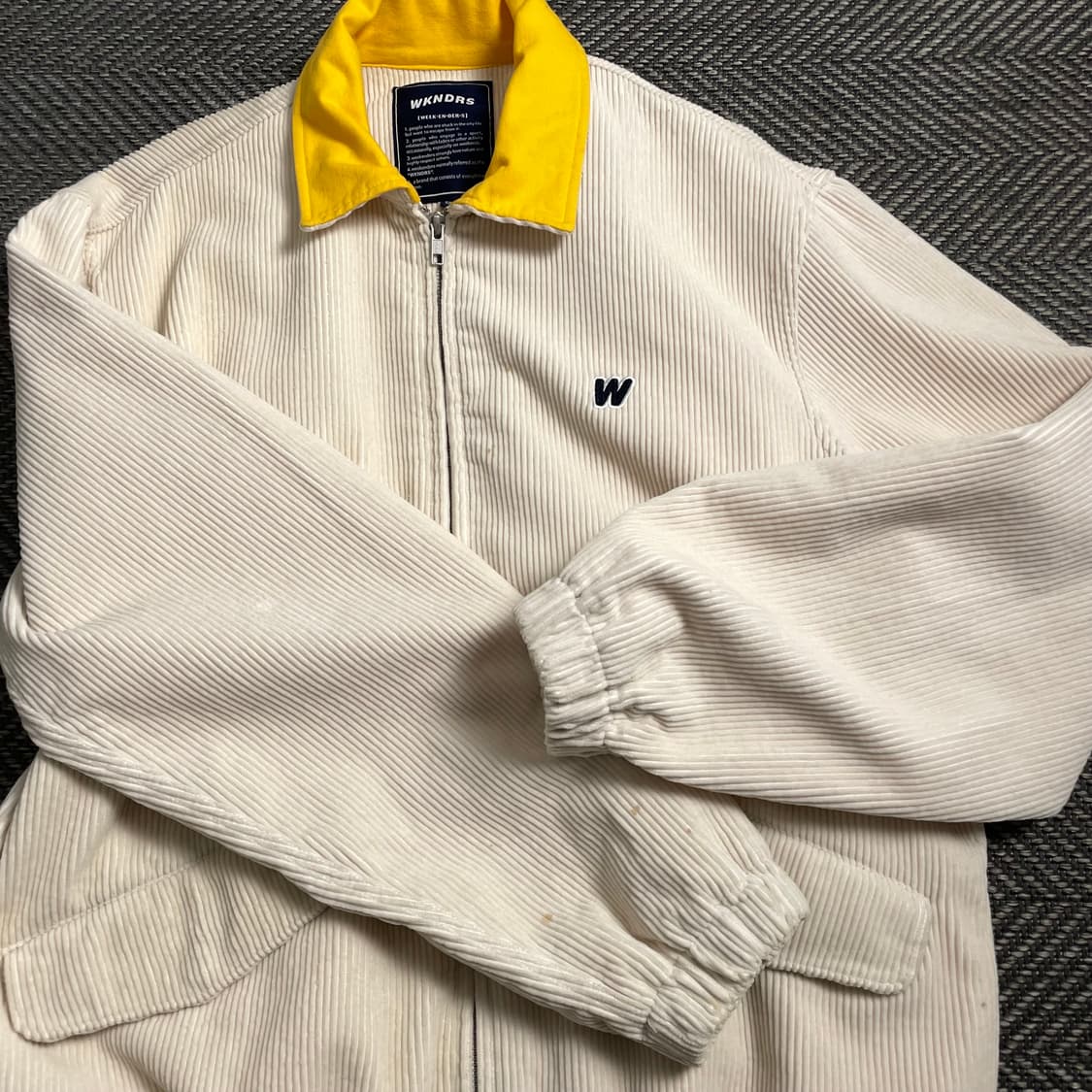 위캔더스 코듀로이 워크 자켓 브라운o 4010 상품이미지5