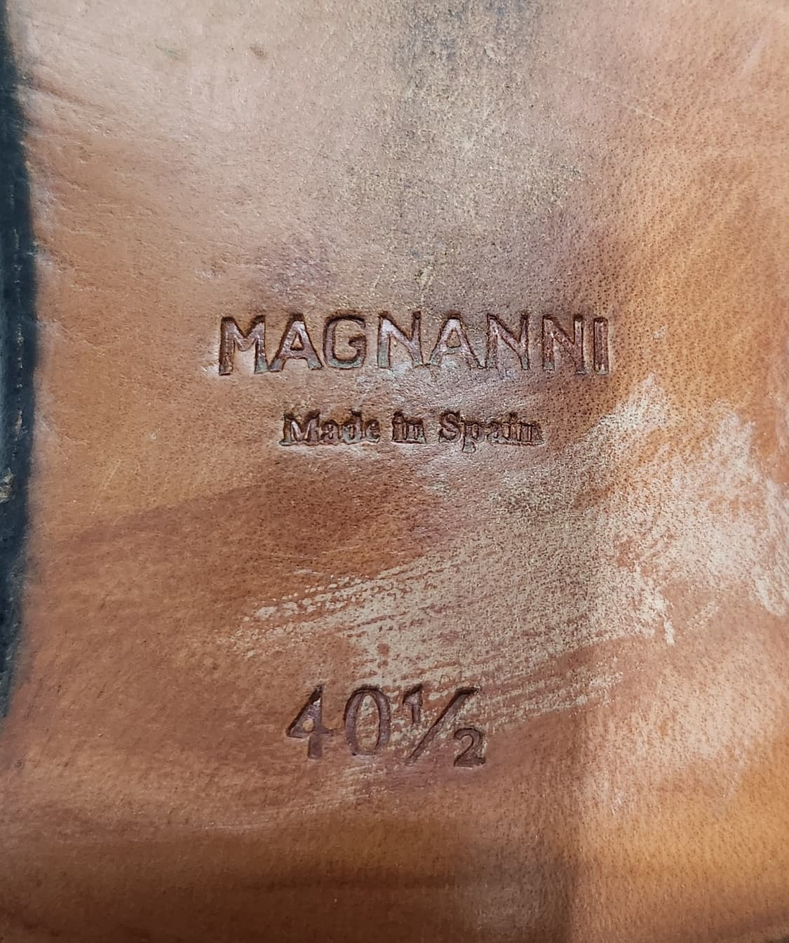 MAGNANNI 맥나니 스페인 네이비 스웨이드 명품 몽크스트랩 40.5 상품이미지7