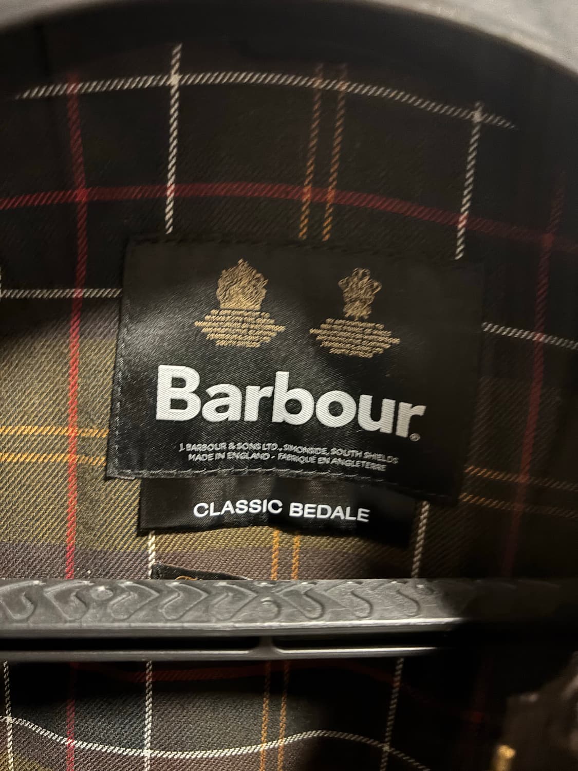 바버 클래식 비데일 올리브 38사이즈 상품이미지2