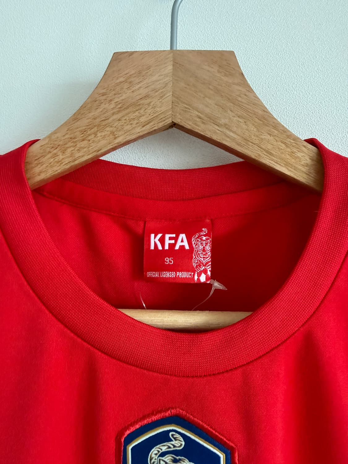 KFA 오피셜 유니폼 반팔 티셔츠(택 달린 새제품) 상품이미지5