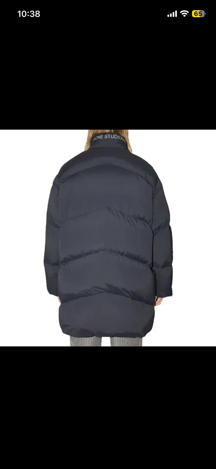 아크네 스튜디오 12주년 백로고 패딩코트 48사이즈 상품이미지7