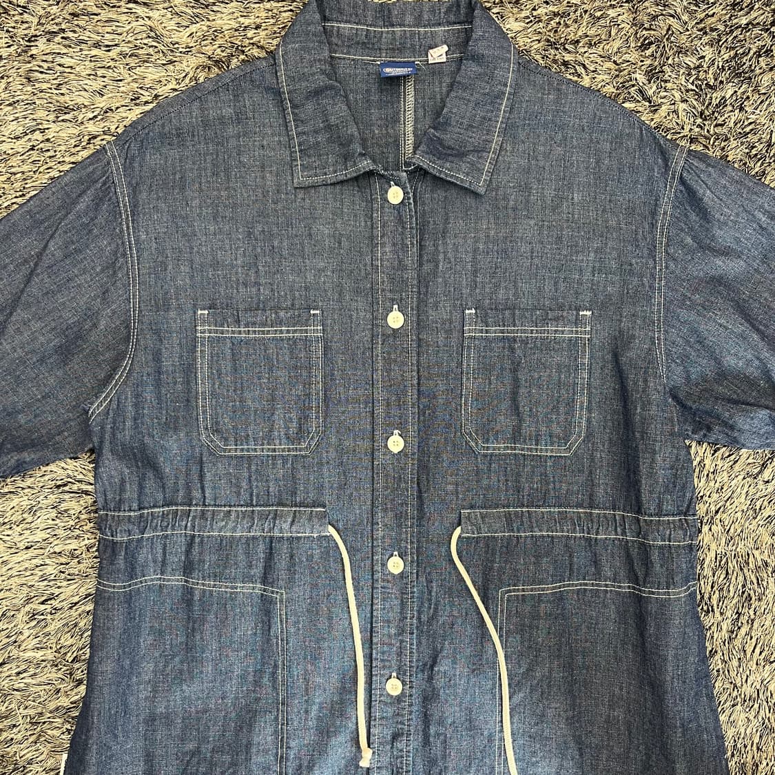 25년 아웃도어 프로덕트 여성 데님 원피스 (M) 상품이미지2