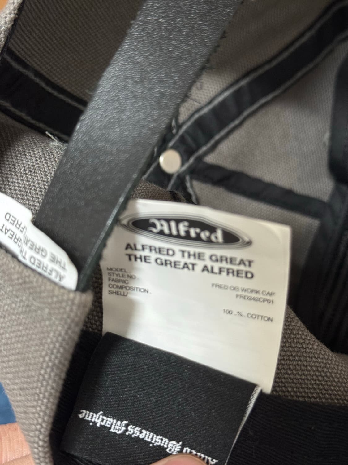 알프레드 볼캡 상품이미지2