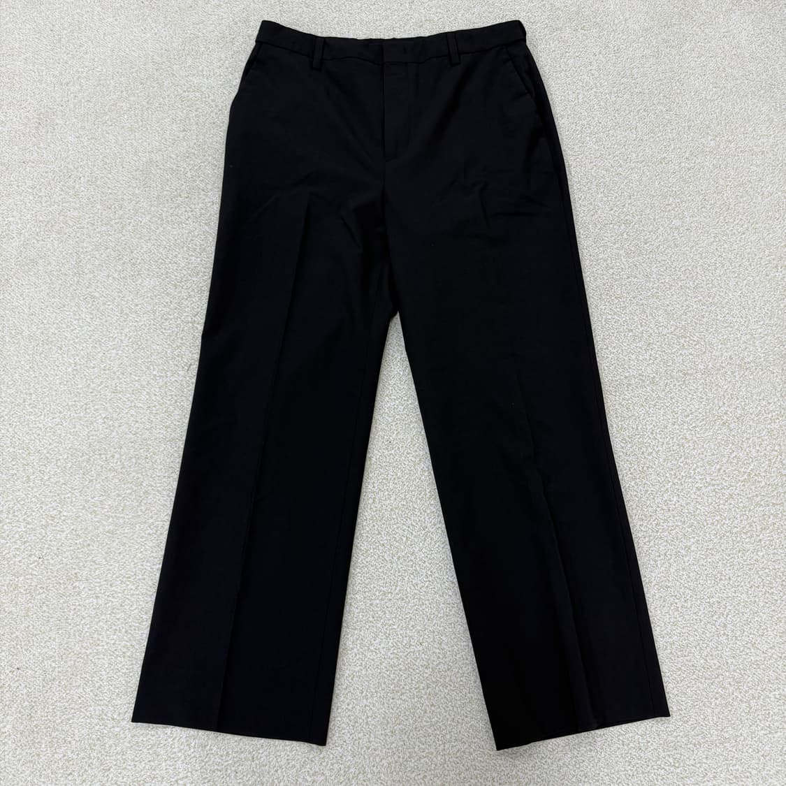 [79] 지오다노 와이드 블랙 슬랙스팬츠 1231T1 상품이미지1