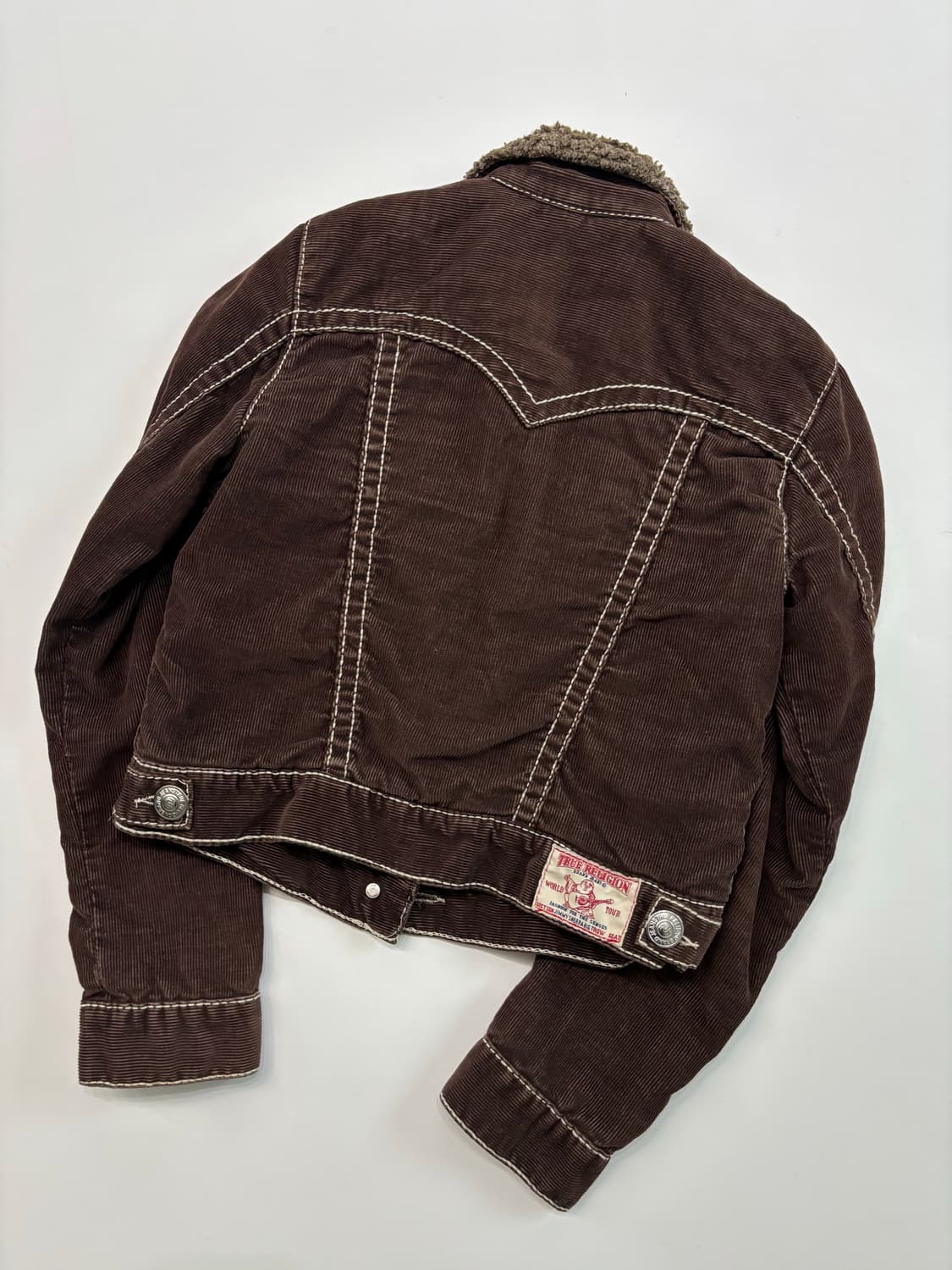 True Religion 트루릴리전 브라운컬러 코듀로이 웨스턴 자켓 상품이미지7
