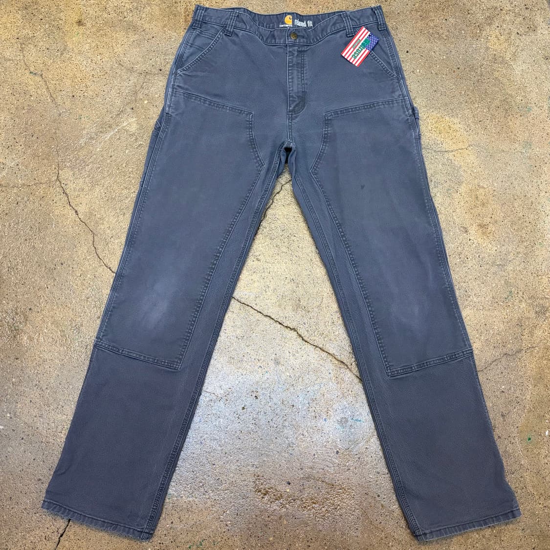 00s USA 빈티지 칼하트 더블니 워크팬츠 상품이미지1