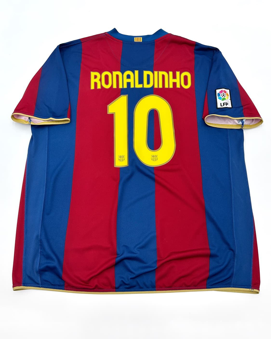 나이키 07-08 바르셀로나 캄프 누 50주년 홈 리그킷 호나우지뉴 상품이미지2