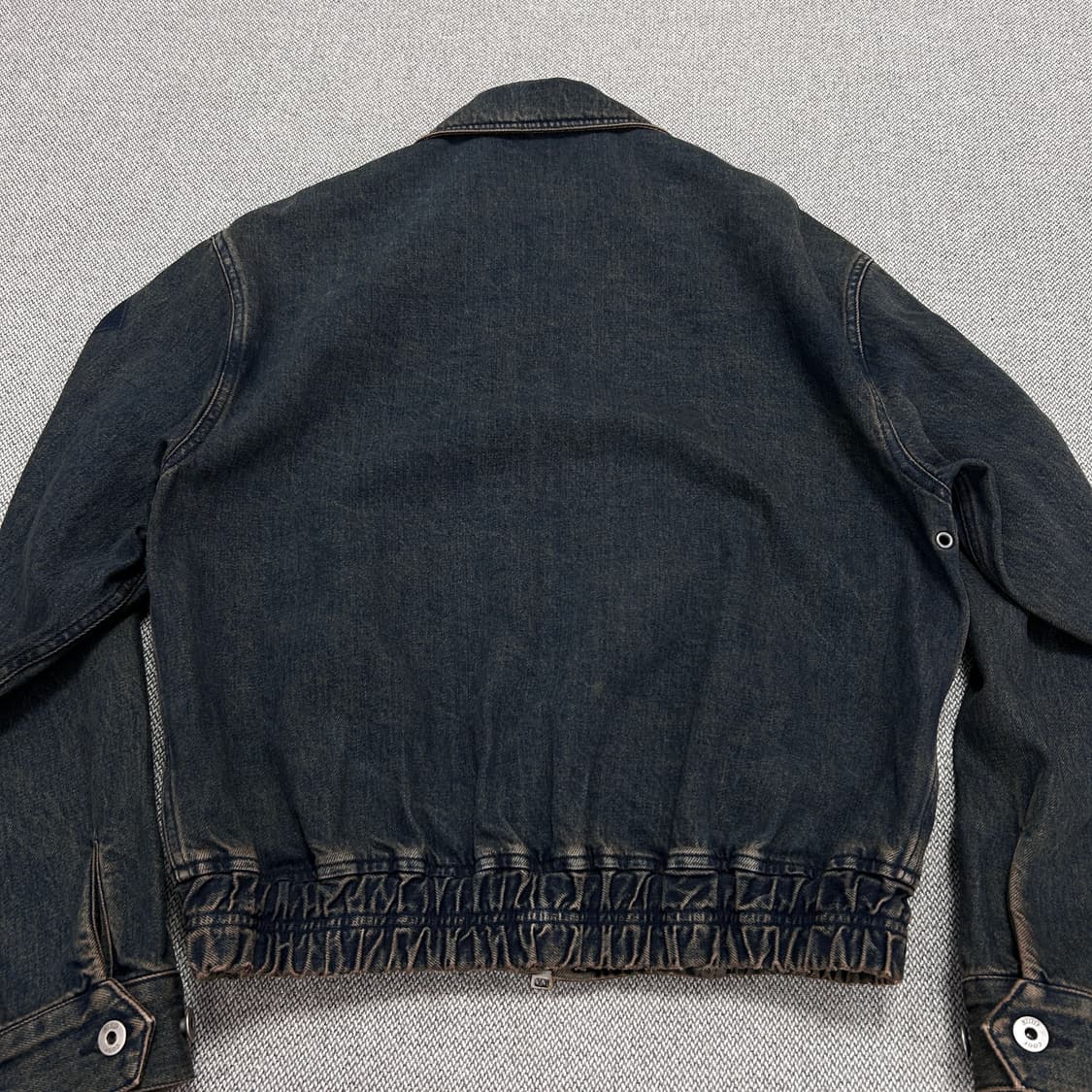 쿠어 틴트 투웨이 집업 데님자켓(M) 상품이미지4