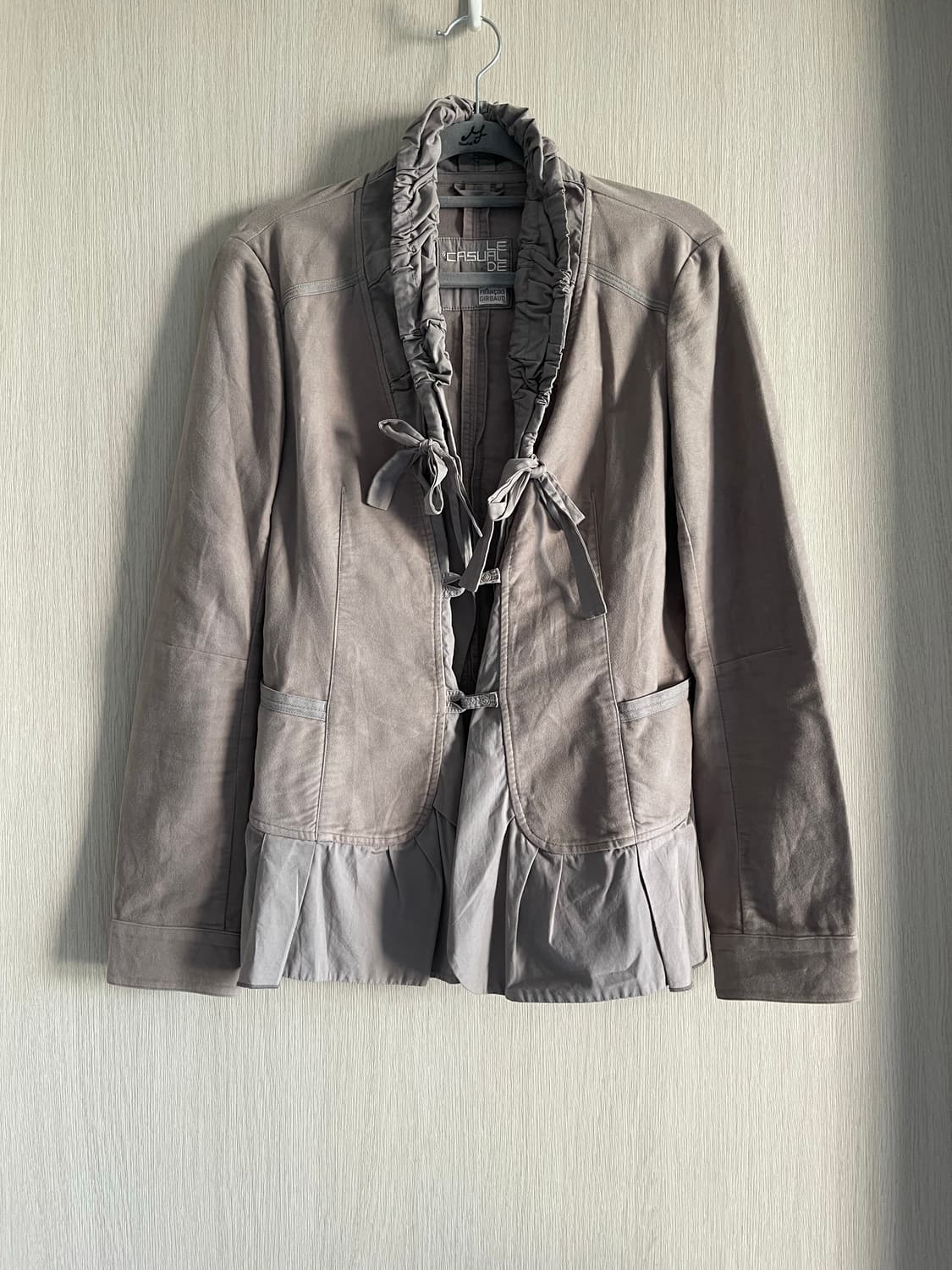 마리떼 프랑소와 저버 보우 리본 스트링 자켓 상품이미지1