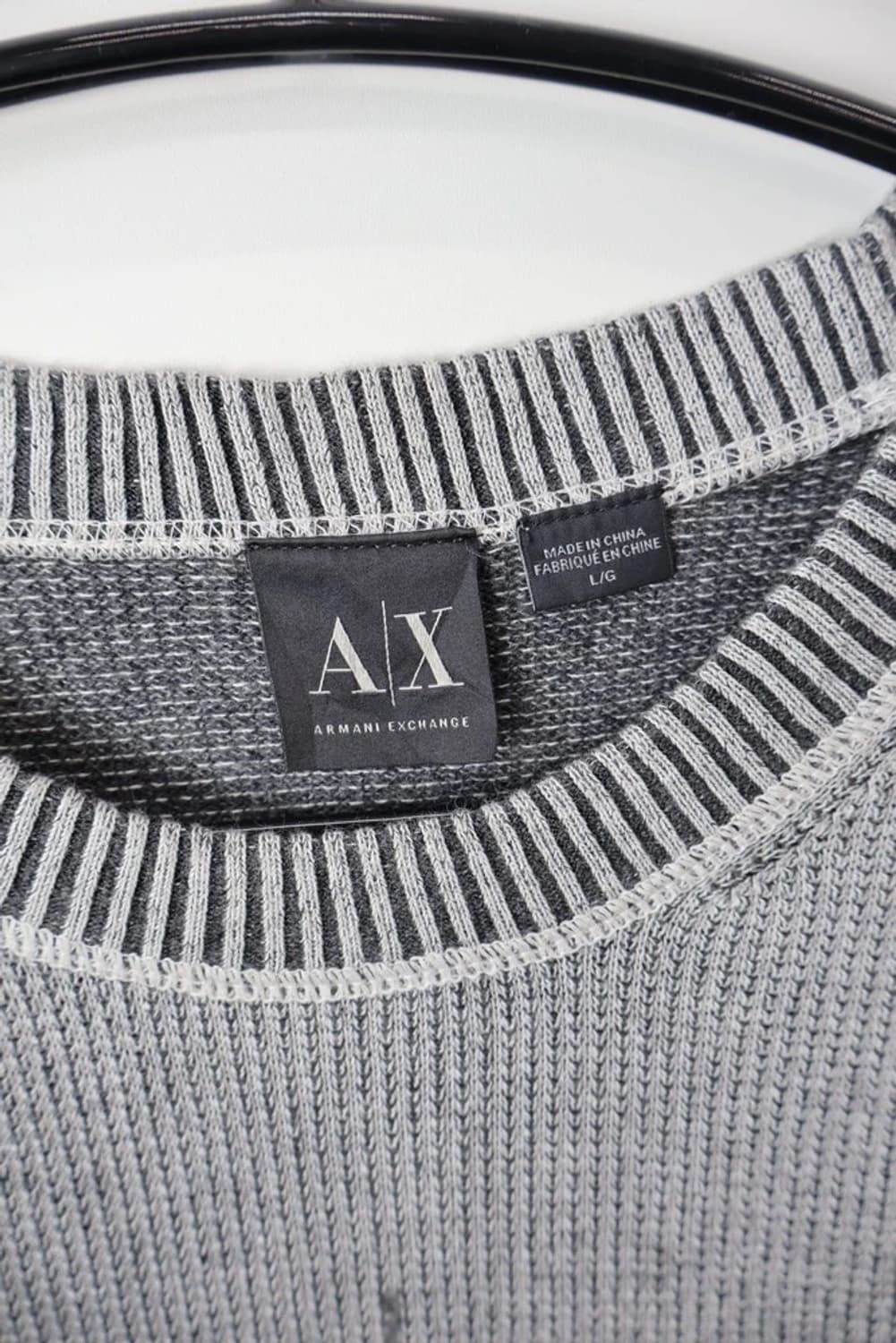 Armani Exchange Logo Knit Sweater 상품이미지7