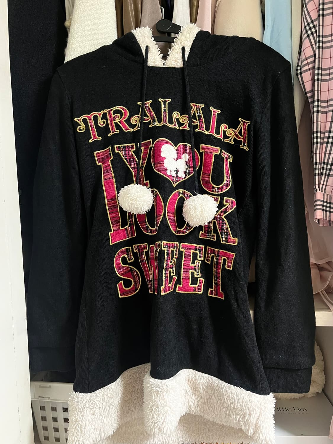 트랄라라 폼폼 후드 원피스 겸용 상품이미지1