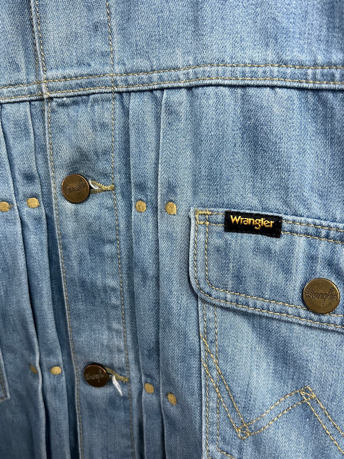 Wrangier 랭글러 웨스턴 데님 트러커 자켓 상품이미지3