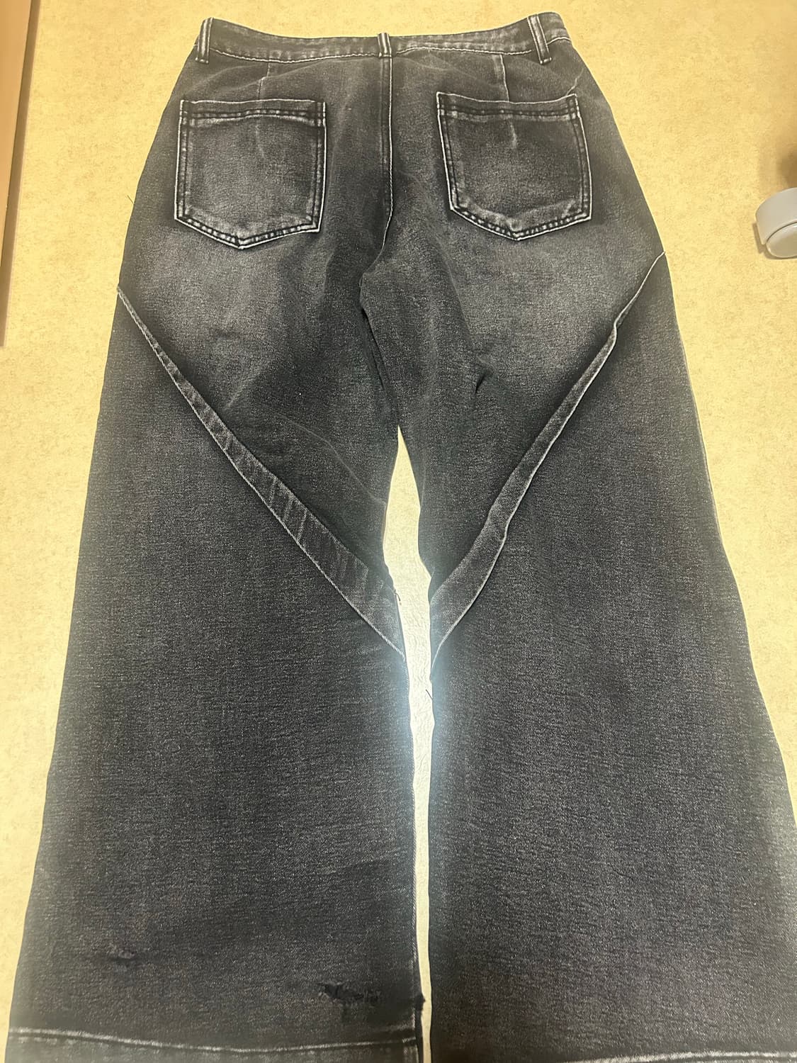 빈티지 데미지 데님 팬츠& 벌룬 데님 팬츠  상품이미지2