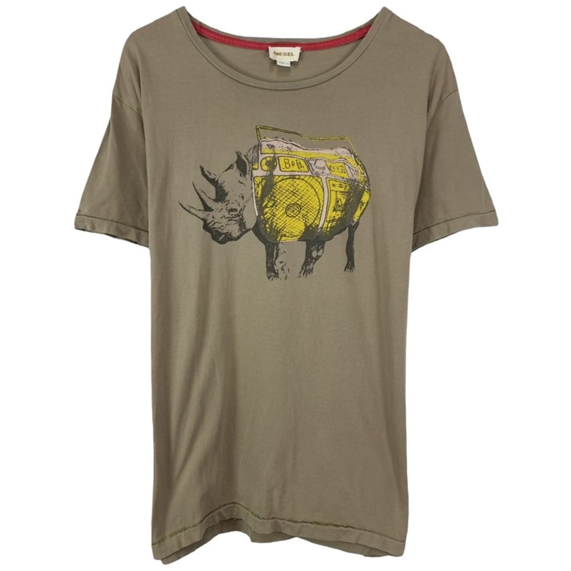 [디젤] 빈티지 그래픽 프린팅 루즈핏 반팔티 P01628 상품이미지2