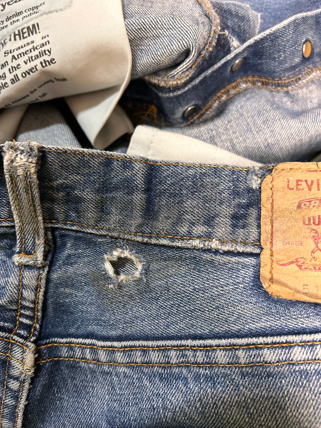 00‘s levis 리바이스 517 영국 생산 상품이미지3