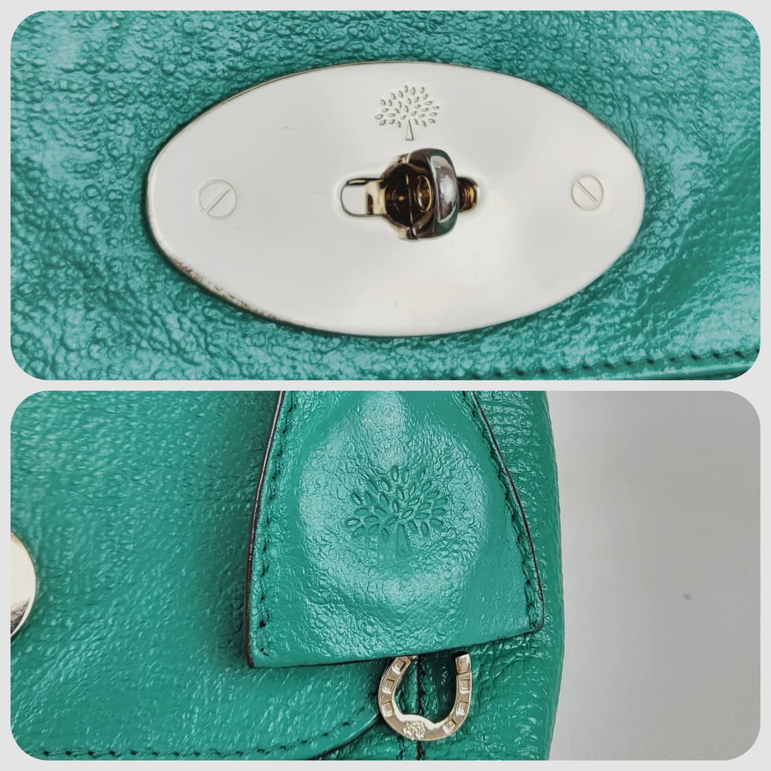 정품 멀버리 그린 가죽 릴리백 (숄더/크로스) 상품이미지8