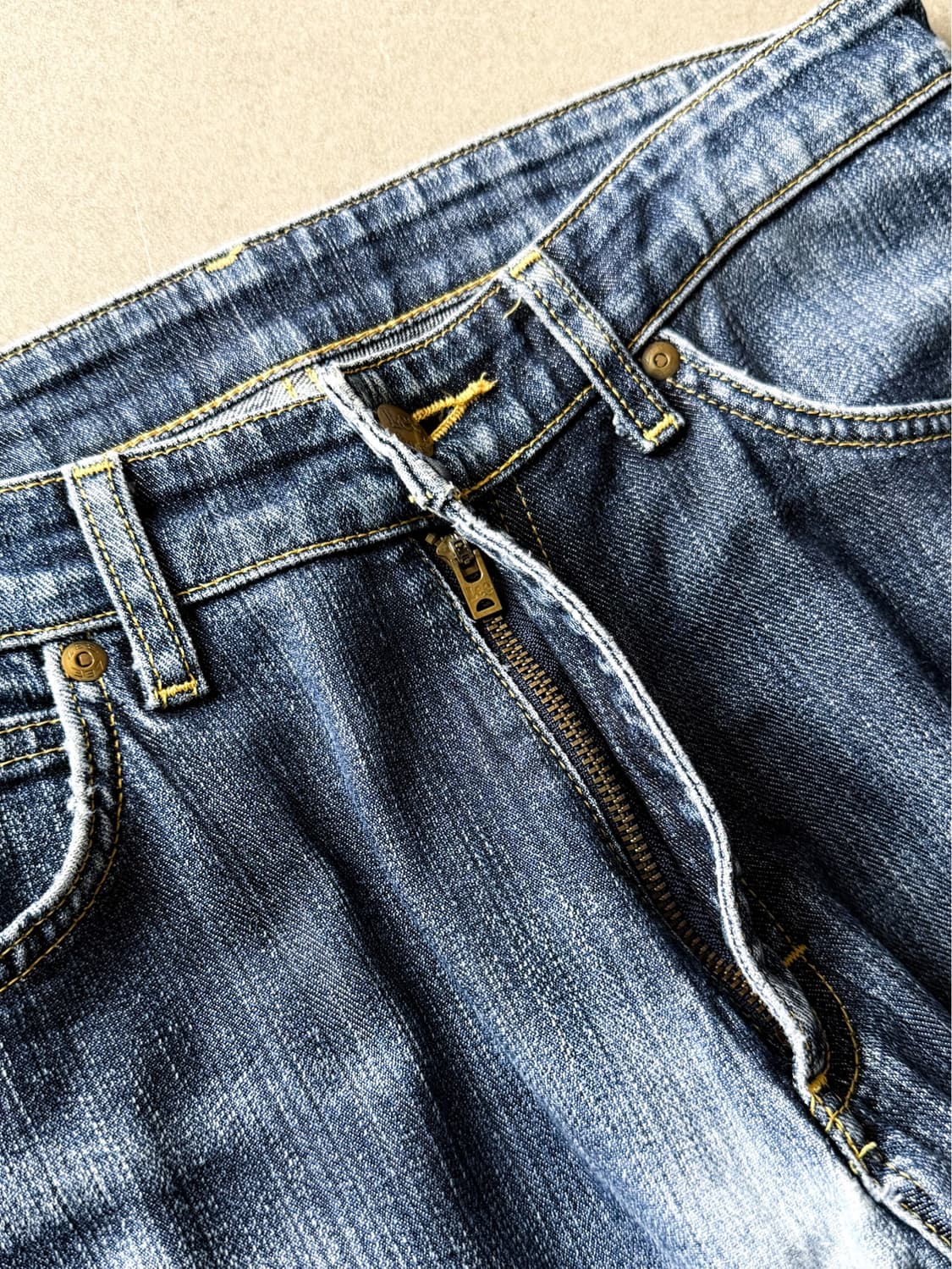 Vintage LEE Riders Washed Denim Pants 상품이미지5