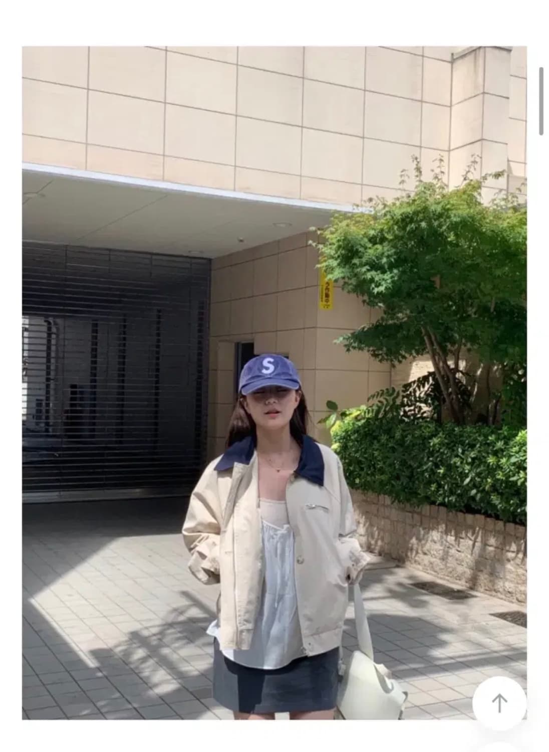 (새상품)oinii 오이니 배색 워크 블루종 - work blouson 상품이미지2