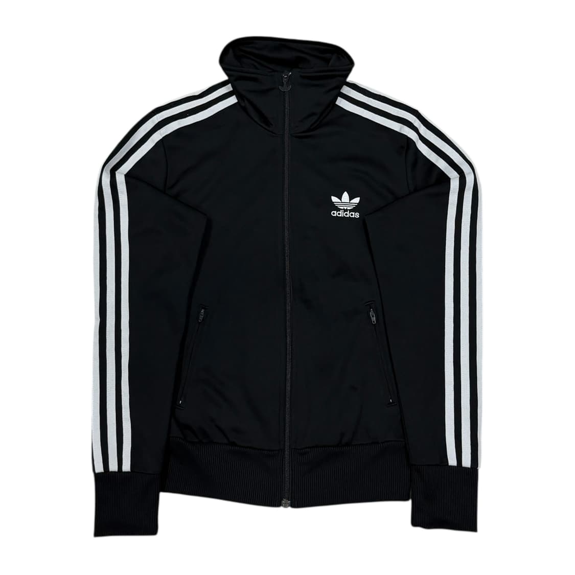 아디다스 빈티지 빅로고 파이어버드 레이스 트랙탑 져지 자켓 블랙 XS 상품이미지1