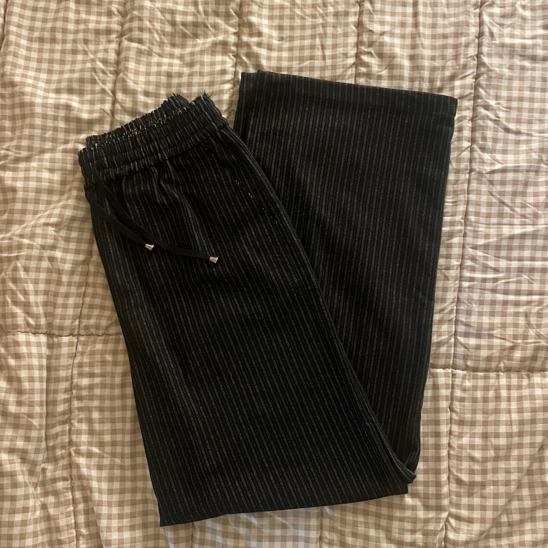 폴리수엠 WARM EFFORTLESS PANTS BLACK 상품이미지8
