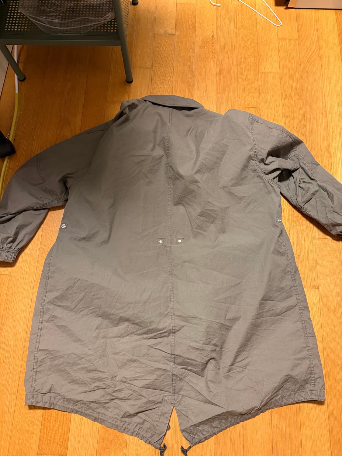 폴리테루 델 파카 세이지 그레이 상품이미지5