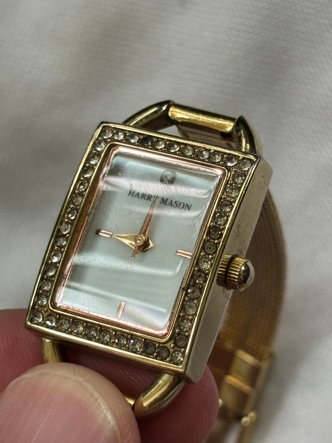 vintage harry mason metal belt watch 상품이미지9