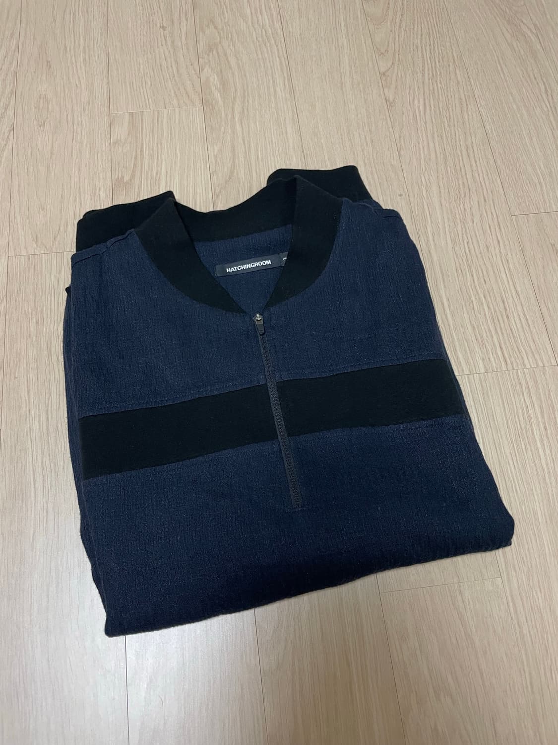 [3] 해칭룸 아카이브 풀오버 셔츠 다크네이비 상품이미지4